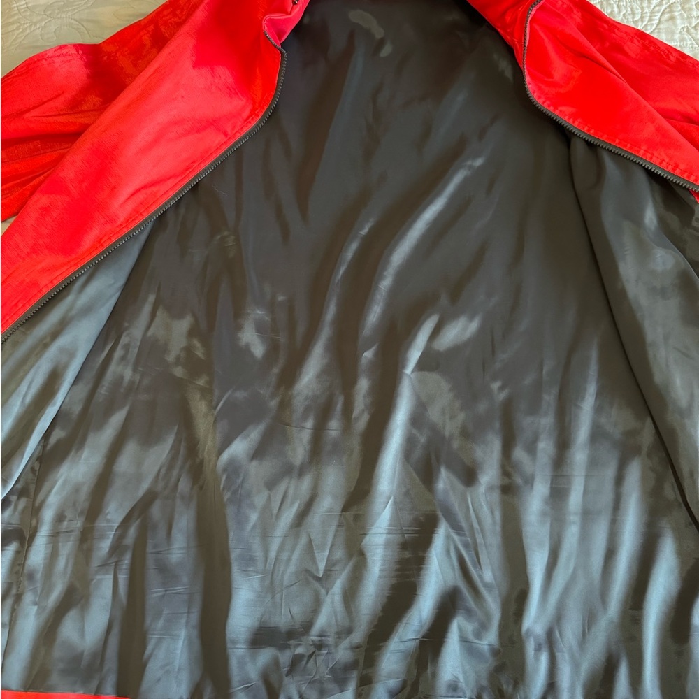 Mycra Pac Vibrant Red Raincoat with Hood size Large - Picture 9 of 15